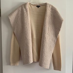 Fur Trim Cardigan